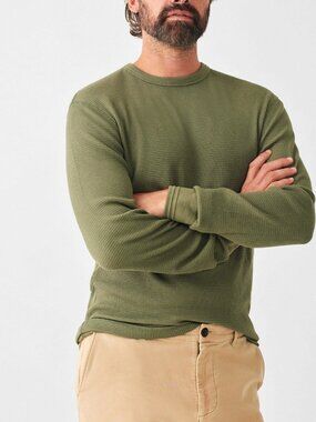 Faherty Legend Waffle Crew